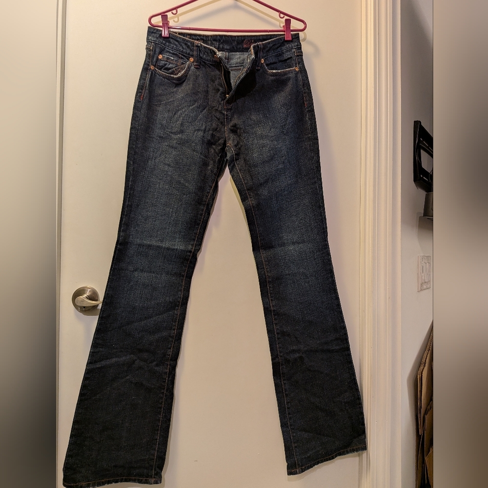 Y2K Vintage Dish Denim - Desi Jeans, Dark Blue Wash, Size 31, 36" Inseam